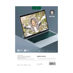 Green Tempered Glass Screen - Protector For MacBook 16 Pro 2021 Clear