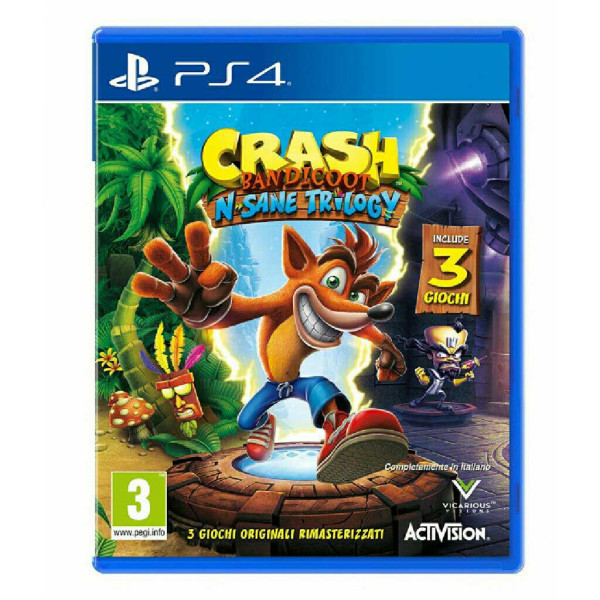 Crash Bandicoot N Sane Trilogy Ps4 game