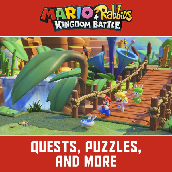 Mario + Rabbids Kingdom Battle For Nintendo Switch Game in Qatar