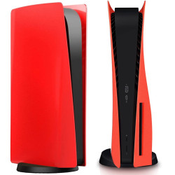 PS5 Disk Console Covers - Red