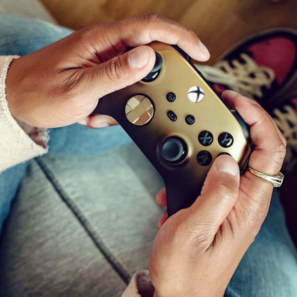 Xbox New Wireless Controller Gold Shadow