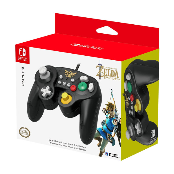 Hori Nintendo Switch Battle Pad Wired Controller Zelda