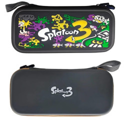 Slim Travel Bag for Nintendo Switch (Oled) Black Splatoon