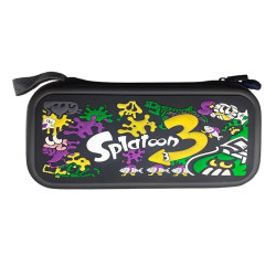 Slim Travel Bag for Nintendo Switch (Oled) Black Splatoon