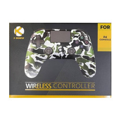 KGAMING PS4 WIRELESS CONTROLLER CAMO 5 Green