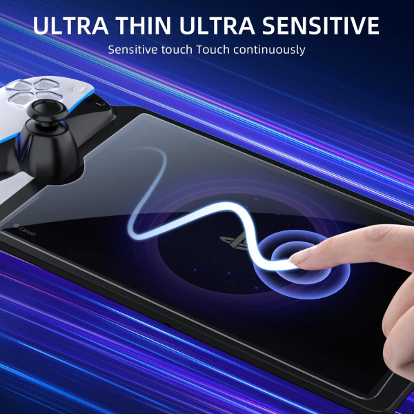 IINE Tempered Glass for PlayStation Portal - Clear