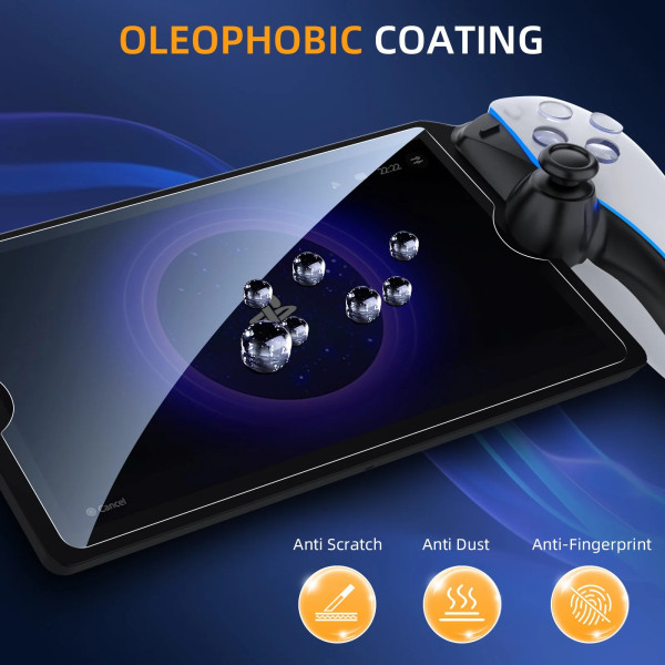 IINE Tempered Glass for PlayStation Portal - Clear