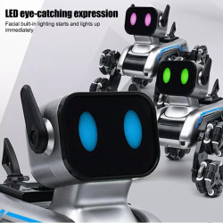 Stunt Eight Wheel Robot Dog