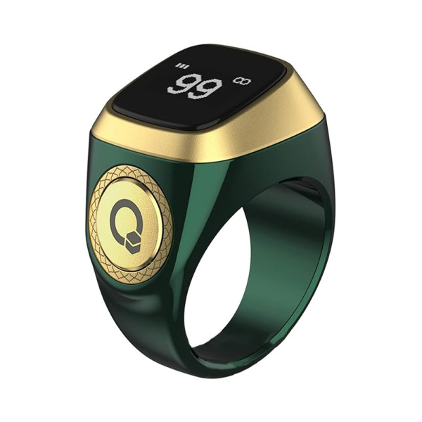 iQIBLA ZIKR RING - Models 20mm - Green iQIBLA ZIKR RING - Models 20mm - Green