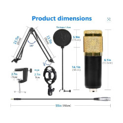 Legendary Vocal Professional Condenser Microphone V9