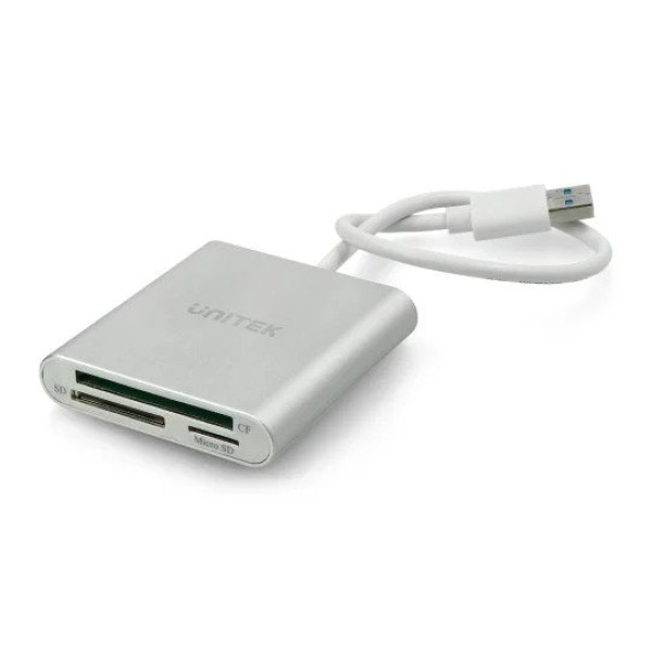 UNITEK Y-9313 card reader USB 3.2 Gen 1 (3.1 Gen 1) Silver UNITEK Y-9313 card reader USB 3.2 Gen 1 (3.1 Gen 1) Silver