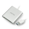UNITEK Y-9313 card reader USB 3.2 Gen 1 (3.1 Gen 1) Silver UNITEK Y-9313 card reader USB 3.2 Gen 1 (3.1 Gen 1) Silver