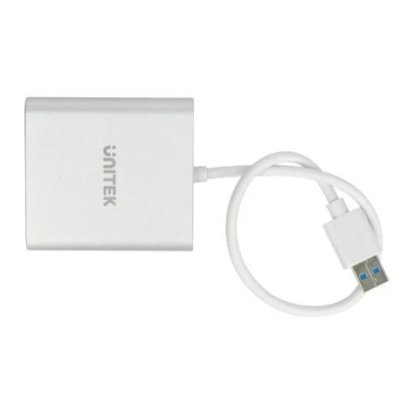 UNITEK Y-9313 card reader USB 3.2 Gen 1 (3.1 Gen 1) Silver UNITEK Y-9313 card reader USB 3.2 Gen 1 (3.1 Gen 1) Silver