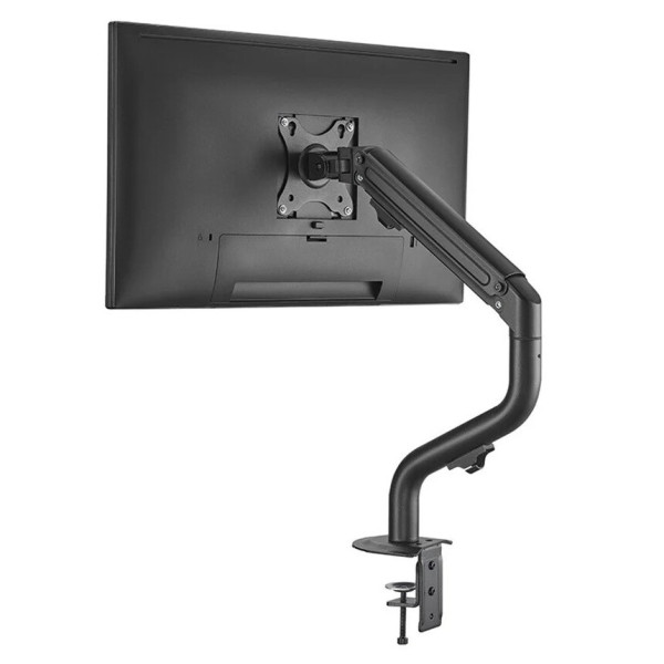 Twisted Minds Single Monitor Aluminum Slim Mechanical Spring Monitor Arm - Black