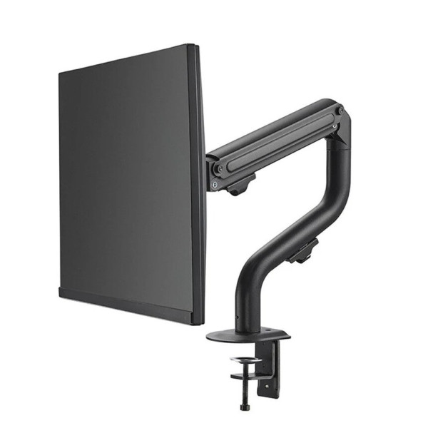 Twisted Minds Single Monitor Aluminum Slim Mechanical Spring Monitor Arm - Black