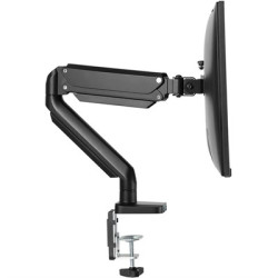Twisted Minds Single Monitor Aluminum Slim Mechanical Spring Monitor Arm - Black