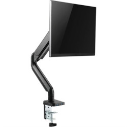 Twisted Minds Single Monitor Aluminum Slim Mechanical Spring Monitor Arm - Black