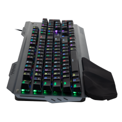 Meetion Full Key Anti-ghosting Metal Mechanical Keyboard Gray MK20