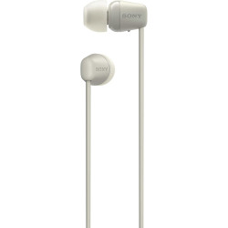 Sony WI-C100 Bluetooth Earphones (Beige)