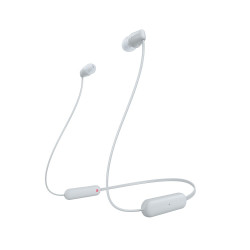 Sony WI-C100 Bluetooth Earphones (White)