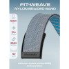 Moxedo Fit-Weave Nylon Braided Band for WHOOP 4.0 - Diamond Blue