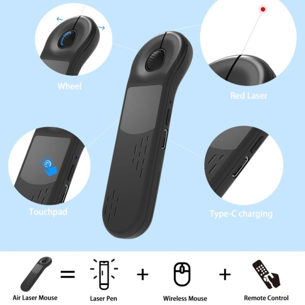 MULTI FUNCTIONAL AIR LASER MOUSE