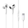 Baseus Enock Type-C Lateral in ear Wired Earphone C17 White