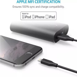 Anker Power Line Ii Lightning Usb Cable 10Ft A8434H Anker Power Line Ii Lightning Usb Cable 10Ft A8434H