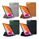 Mutural Leather Pouch Sleeve Bag & Tablet Stand with Pen Slot for iPad 8 To 11 Inch