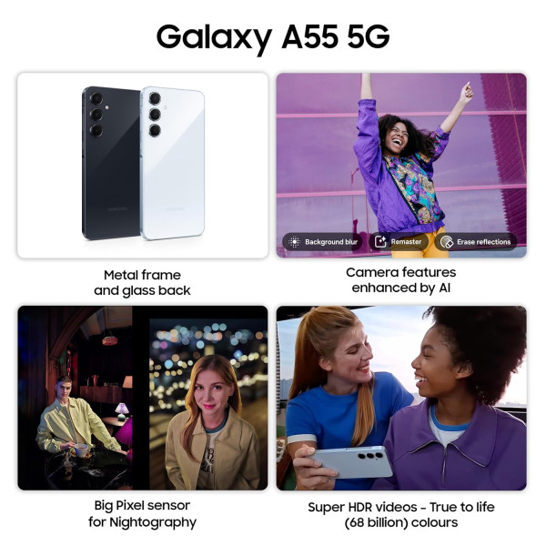 Galaxy A55 5G 8GB/128GB (Awesome Iceblue)