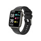 Buy Online Porodo Verge Smart Watch Fitness & Health Tracking Black in Qatar