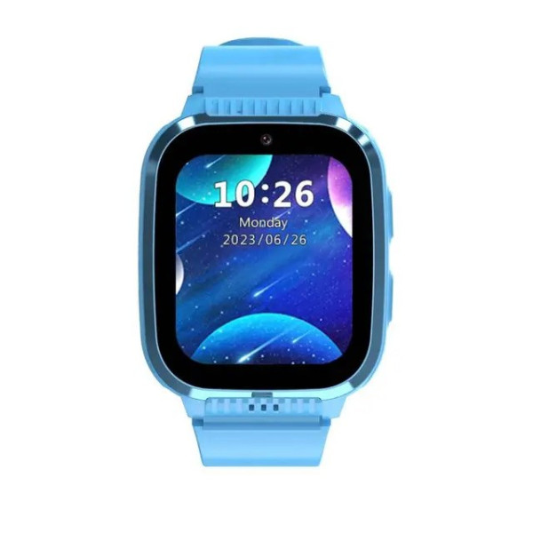 Buy Online Porodo Kids 4G Smart Watch Touch Display Blue in