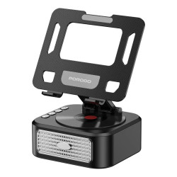 Porodo Lifestyle Multifunctional Tablet Speaker Stand - Black