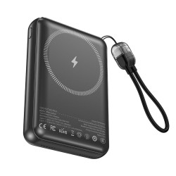 Porodo Gaming Arcadevolt 10000mAh Magsafe PowerBank - Black