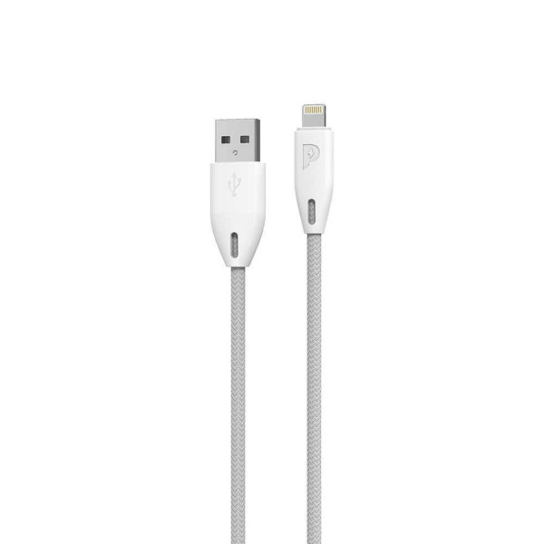 Powerology Braided Usb-A To Lightning Cable 1.2M