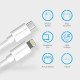 Buy Online Powerology Usb-C To Lightning Cable 0.25M in Qatar