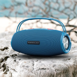 Powerology Phantom Wireless Bluetooth Speaker Navy Blue