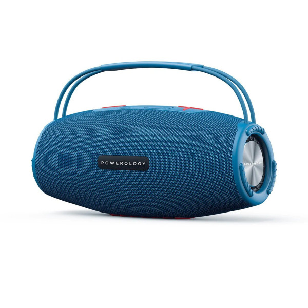 Powerology Phantom Wireless Bluetooth Speaker Navy Blue Powerology Phantom Wireless Bluetooth Speaker Navy Blue