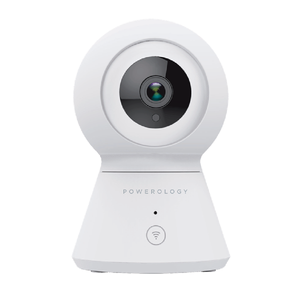 Powerology Camera Wi-Fi Smart Home Camera 360 Movement FHD 1080P