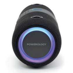 Powerology Cypher Portable Stereo Speaker - Black