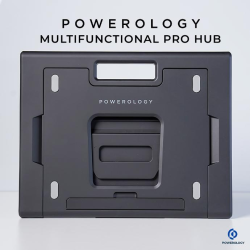 Powerology Multi-Functional Pro Hub with 100W PD - Black