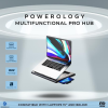 Powerology Multi-Functional Pro Hub with 100W PD - Black