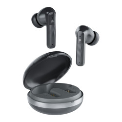 Powerology Quad Mic ENC TWS Earphone - Black