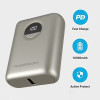 Powerology Ultra-Compact Power Bank 10000mAh PD 20W - Titanium