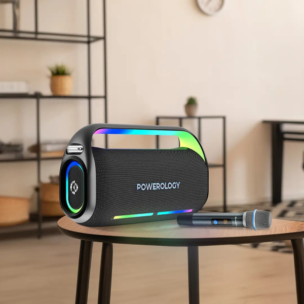 Powerlogoy Party Speaker wih Mic (200W) PW012