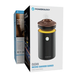 Powerology Oudan Incense Bakhoor Burner - Black