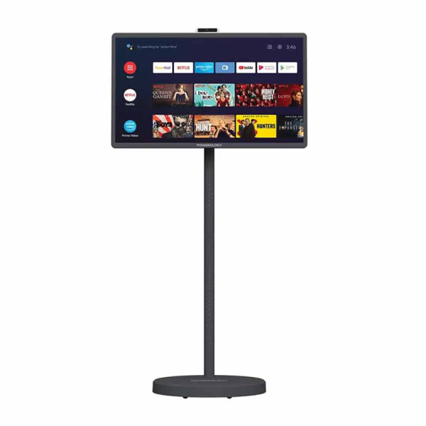 Powerology Banf 32" Portable Smart Monitor - Gray