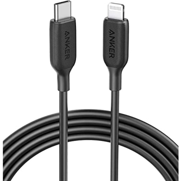 Anker Powerline Iii Usb-C To Lightning Cable 3Ft/0.9M - A8832H
