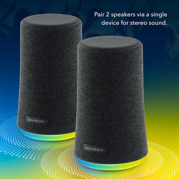 Buy Online Anker Soundcore Flare Mini Portable Waterproof Speaker in Qatar
