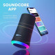Buy Online Anker Soundcore Flare 2 Waterproof Bluetooth Speaker - Black in Qatar